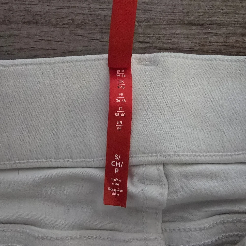 SPANX White Fit Flare Women's Pants SZ Small - Picture 10 of 10